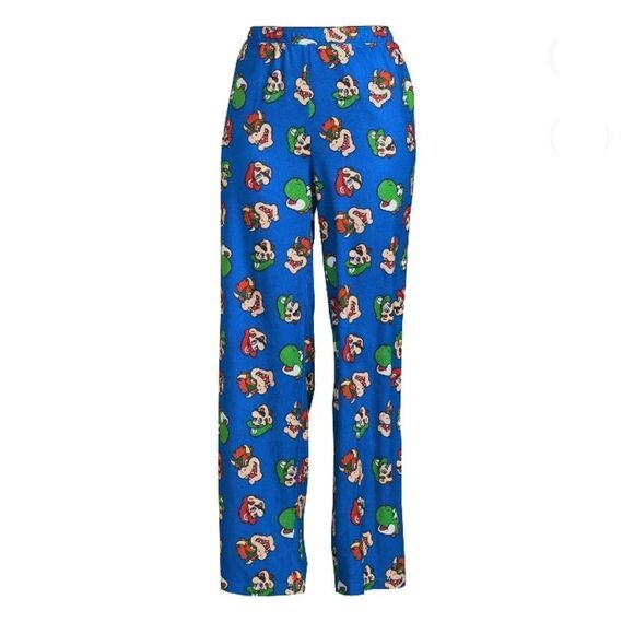 Mario & Friends Print Soft Comfy Lounge Pajama Sleep Pants 2-Pack Size XS - Picture 5 of 13
